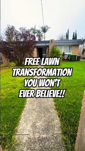 Free Lawn Transformation For 78 Year Old Women Living Alone | Emotional Lawn Transformation!