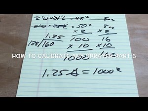 How To Calibrate Any Sprayer PART 5