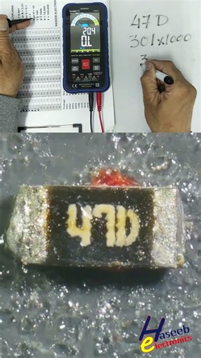 47D EIA-96 / E96 SMD Code Resistor Explained | 301KΩ Precision Resistor #Shorts