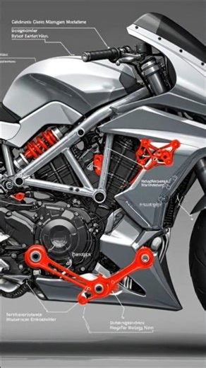 Motorbike sketching diagram #groupracing #automobile #shorts