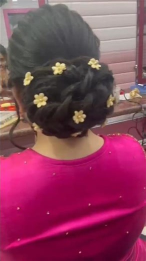 ✨ Reception Hairstyle ♥️ | #shorts #hairtutorial #hairstyle #hair