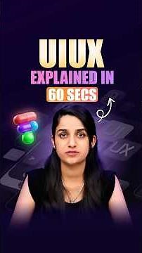 🔥UI/UX Explained in 60 Secs | Intellipaat #shorts