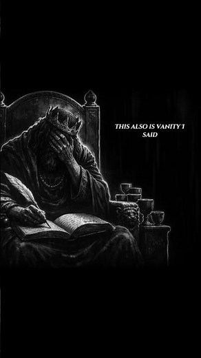 EVERYTHING IS VANITY | Ecclesiastes 2 - #jesus #christianity #faith #biblicalverse