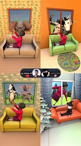 880 reactions · 7 comments | Scary Teacher and Cartoon Animals funny 藍#shorts #cartoongamer | Maisar Ali | Facebook