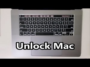 How to Unlock MacBook Pro 16 and add Fingerprint