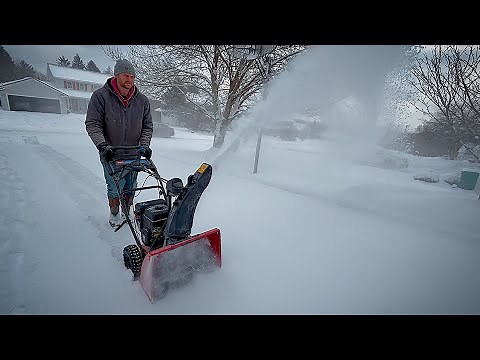 New Hybrid Snowblower Really Throws The Snow