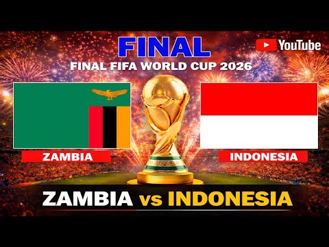 INDONESIA vs ZAMBIA | FIFA World Cup 2026™ FINAL | Full Match | Realistic PES 21