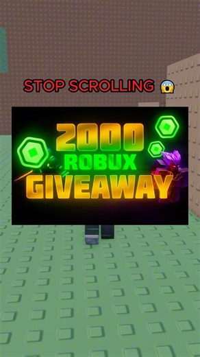 FREE 2,000 ROBUX NEW YEAR GIVEAWAY! 🙏😱 #roblox #rblx #giveaway #robux