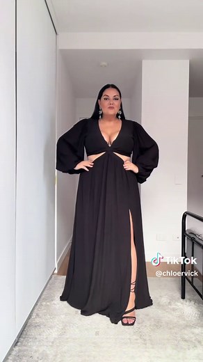 Stylish Black Plus Size Event Dresses for Weddings