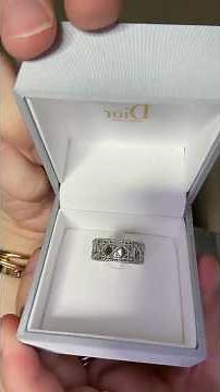 #UNBOXING ✨ My Dior Fine Jewelry Ring in White Gold – My Dior Collection 💎