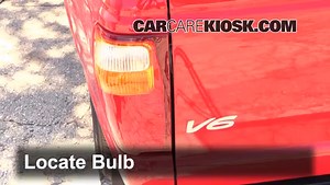 Reverse Light Replacement 2000 Mazda B2500 SX 2.5L 4 Cyl.