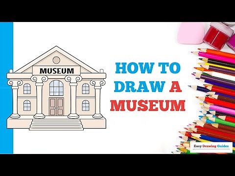 How to Draw a Museum in a Few Easy Steps: Drawing Tutorial for Beginner Artists