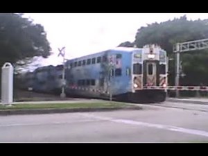 Tri-Rail 510 & 813 Meet At Pompano Beach Station 9-30-12