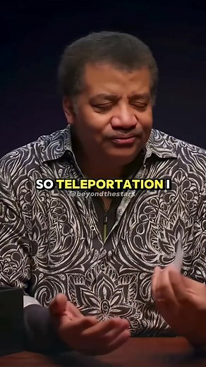 Is Teleportation Actually Possible Neil deGrasse Tyson Explains the Science . . . #fblifestyle #space #fyp #cosmos #universe #astrology #astronomy #facts | Theoretical Tales