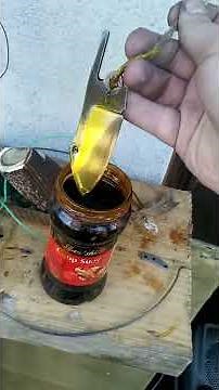 Ferric chloride etching
