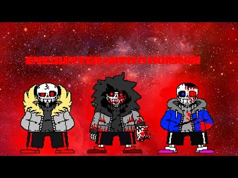SocioTale-Core and Insanity!SocioPath vs Horror!Sans [Theme.]