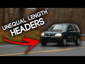 This HONDA Sounds Like a SUBARU! | CRV with Unequal Length Headers