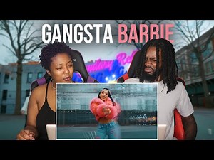 SHE’S TOUGH 🔥 Rella Gz - Gangsta Barbie (Official Music Video) REACTION
