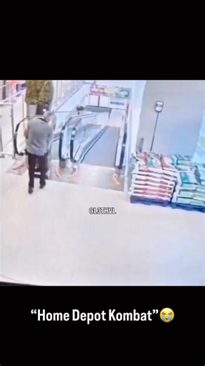 “The escalator finished the job 💀” #shorts