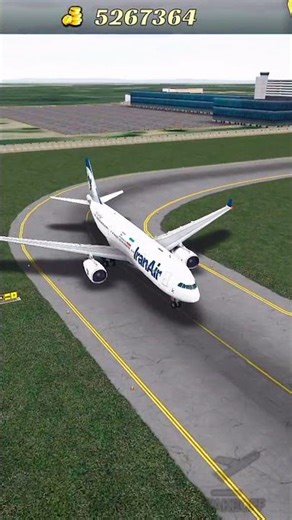 Iran Air Airbus A330 taxing and take off