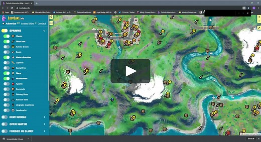 Fortnite Interactive Map - LootLake.info - Google Chrome 2019-12-06 03-56-35