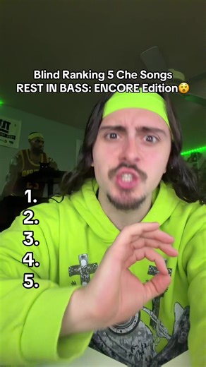 BLIND RANKING 5 CHE SONGS: REST IN BASS ENCORE EDITION😵 #che #restinbass #encore #bensuarezfr