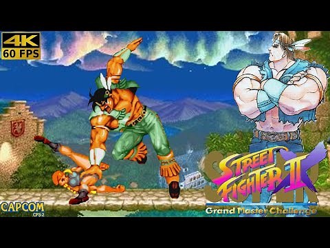 Super Street Fighter II X - T. Hawk [Arcade / 1994] 4K 60FPS