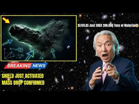 3I/ATLAS Just SHED 200,000 Tons of Material in One Hour — Massive Debris Cloud | Michio Kaku