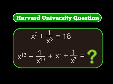 Harvard University Math Questions