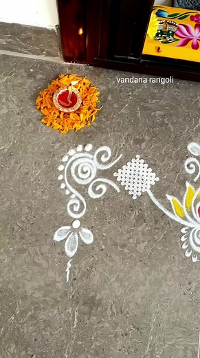 15K views · 207 reactions | Quick & easy rangoli border designs for...