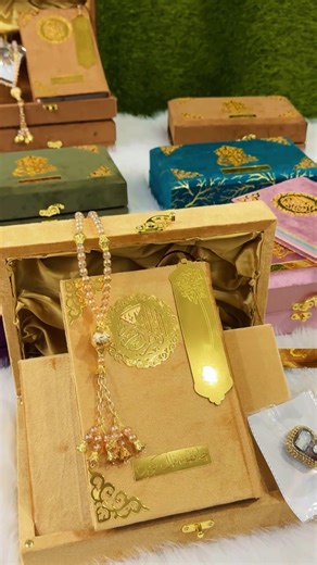 Multi-Color Quran Pak Box Set - Price 3500