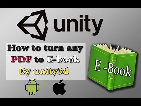 Turn any PDF file into a EBook App by Unity3D (Easy Way)