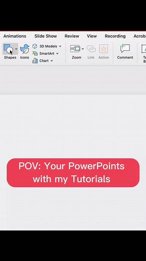 Such a simple trick - - - - - - - - - - - - #powerpoint #transformation #design #presentation #tutorial #present #press #preschool #skill #learn #slide #study #student #help #aesthetic #job | The Powerpoint Guy