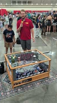 LEGO Millennium Falcon Coffee Table by Jeremy Mehta at BrickFair Baltimore