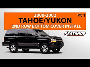(2000-2002) Tahoe/Yukon 2nd Row Bottom Cover Install- Part 1
