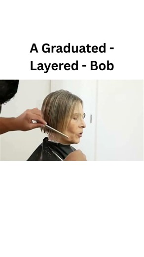 How To Cut a Graduated Layered Bob for Maximum Volume & Fullness | Women's Hair Tutorial