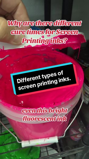 Different Types of screen printin inks. #screenprinting #screenprintingtips #screenprintinghack #screenprintingtutorial #fyp #foryourpage #fypシ゚