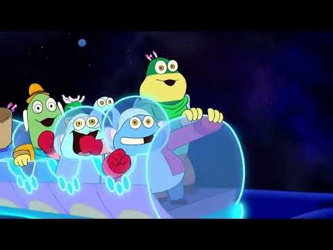 🎃 Halloween Cartoon Aliens Neon Haunted Adventures 👽
