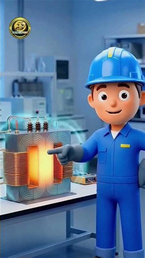 Transformer Parts Explained ⚡ #shorts #engineering