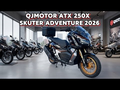 QJ MOTOR ATX 250X | ADVENTURE SKUTER TERBARU 2026 | SKUTER PALING BERBALOI !!