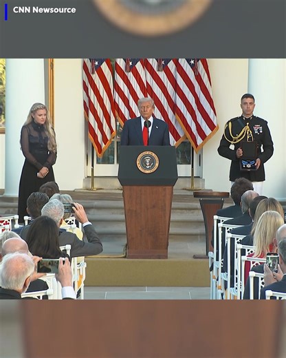 President Trump posthumously awarded Charlie Kirk with the Presidential Medal of Freedom. | WIBW