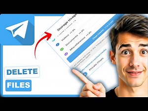 How to delete Telegram files permanently from mobile (Easiest Way)(2026 Guide)