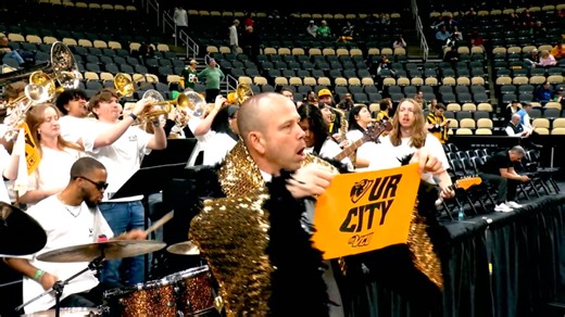 VCU pep band the Peppas power the Rams to the NCAA Tournament