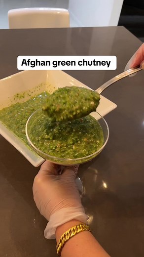 Authentic Afghan Green Chutney Recipe