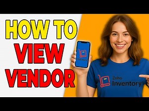 View Vendors In Zoho Inventory (Find & Filter Tutorial)