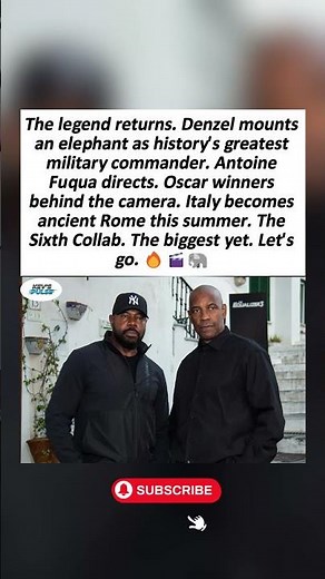 Denzel Washington RIDES TO WAR: Hannibal Epic Finally Shooting This Summer! 🐘⚔️