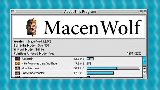 MacenWolf mod for Wolfenstein 3D