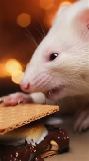 🔥 Ferret S’mores ASMR — Gooey Warmth & Crunchy Calm 🐾🍫