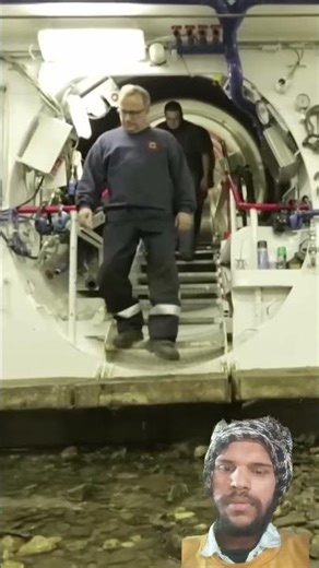 Diving Bell ship Working Underwater 🫧