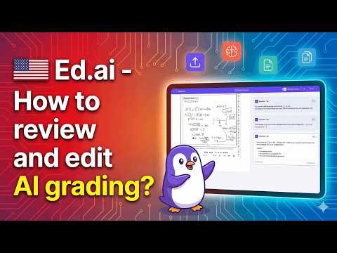 🇺🇸 Ed.ai - How to review and edit AI grading?